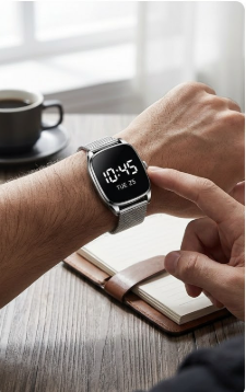 ساعة ذكية NexWatch - العرض الرئيسي